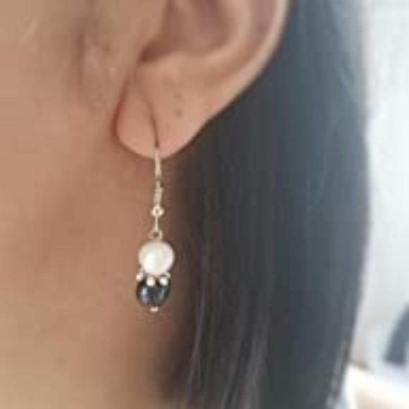 New Gem Stone King Multi-Color Cultured Freshwater Pearl Necklace Earrings Brace - Picture 3 of 5